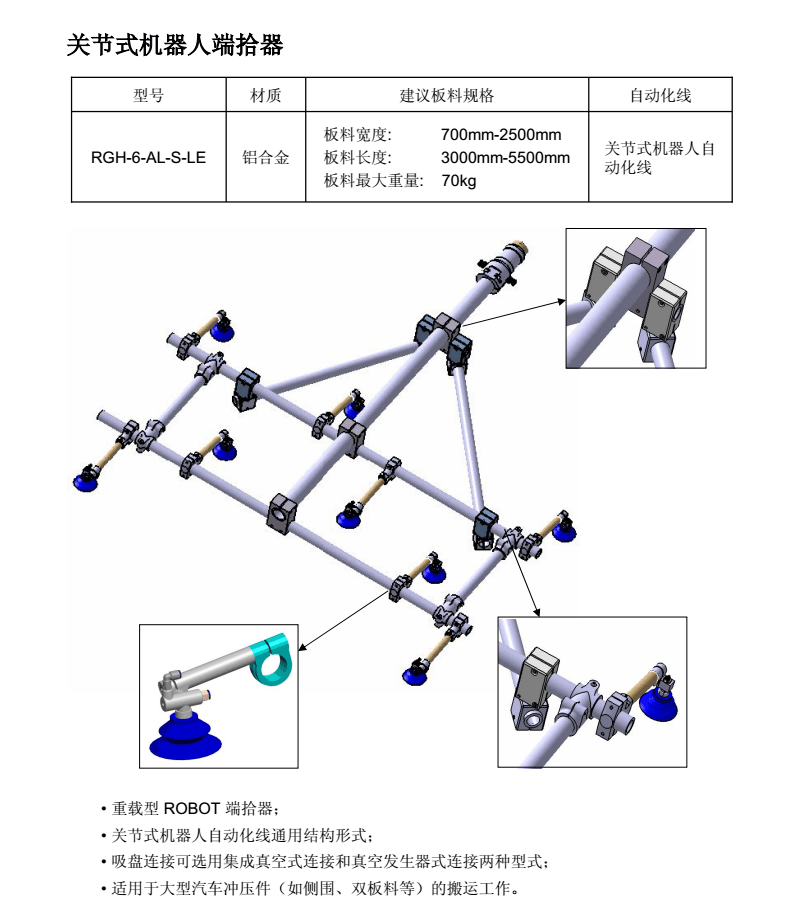 關節(jié)式機器人端拾器
